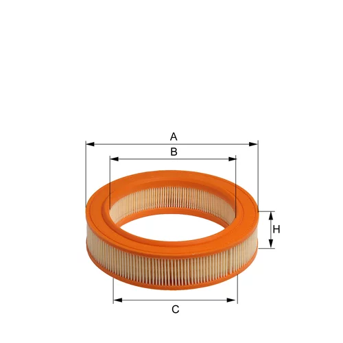 Vzduchový filter HENGST FILTER E185L