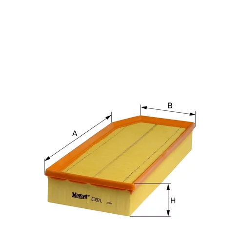 Vzduchový filter HENGST FILTER E397L
