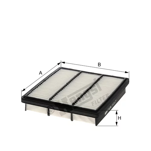 Vzduchový filter HENGST FILTER E678L