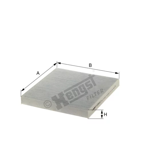 Filter vnútorného priestoru HENGST FILTER E2902LI