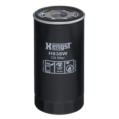 Olejový filter HENGST FILTER H838W