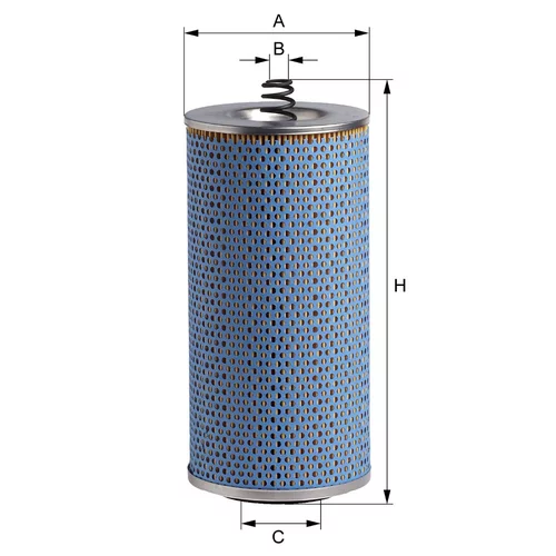 Olejový filter HENGST FILTER E251H
