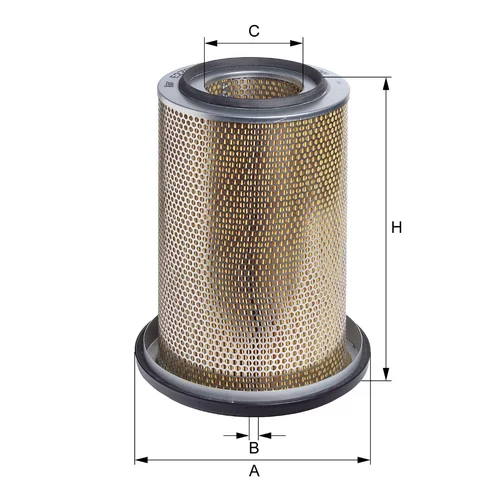 Vzduchový filter HENGST FILTER E279L
