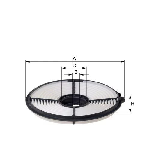 Vzduchový filter HENGST FILTER E549L