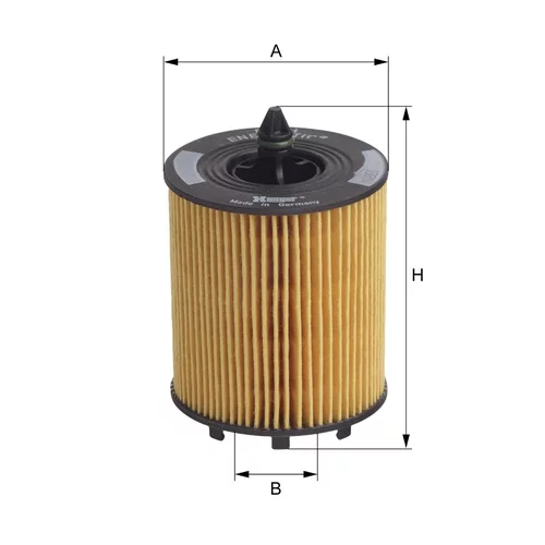 Olejový filter HENGST FILTER E630H D103