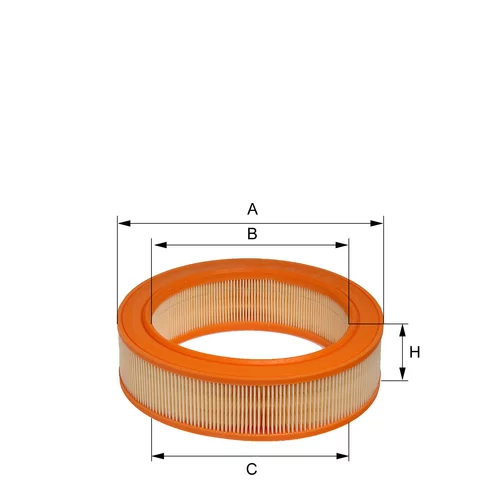 Vzduchový filter HENGST FILTER E188L