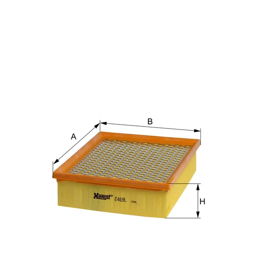 Vzduchový filter HENGST FILTER E469L