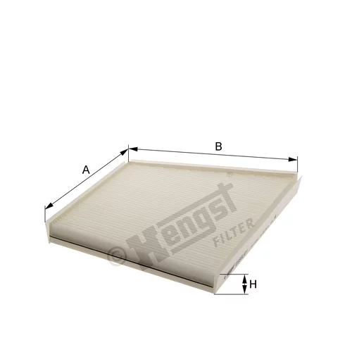 Filter vnútorného priestoru HENGST FILTER E989LI01