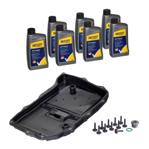 Sada dielov, výmena oleja automatickej prevodovky HENGST FILTER KIT841