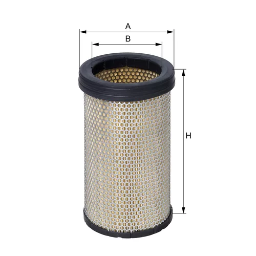 Filter sekundárneho vzduchu HENGST FILTER E593LS