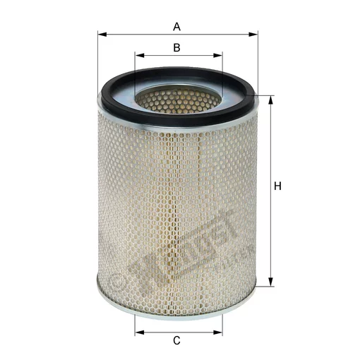 Vzduchový filter HENGST FILTER E731L