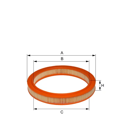 Vzduchový filter HENGST FILTER E192L