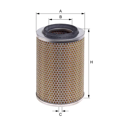 Vzduchový filter HENGST FILTER E285L01