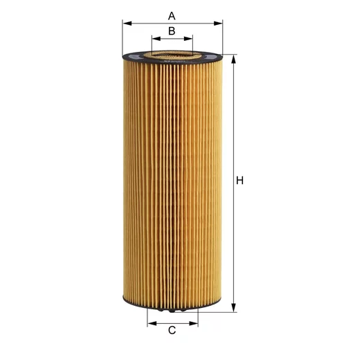 Olejový filter HENGST FILTER E500H D37