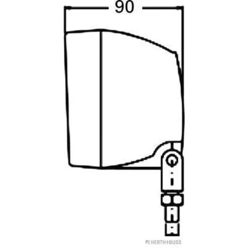 Pracovný svetlomet HERTH+BUSS ELPARTS 80690182 (HERTH+BUSS ELPARTS) - obr. 8