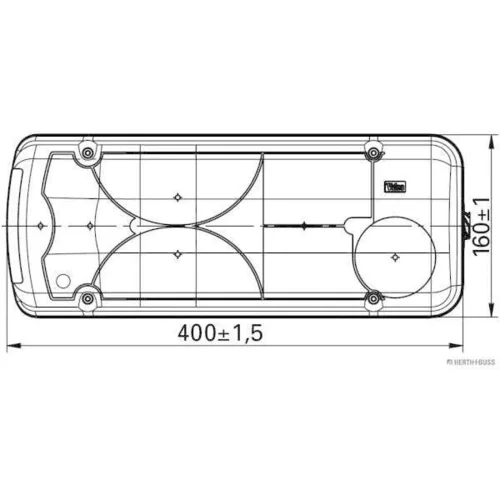 Zadné svetlo HERTH+BUSS ELPARTS 83840685 (HERTH+BUSS ELPARTS) - obr. 3