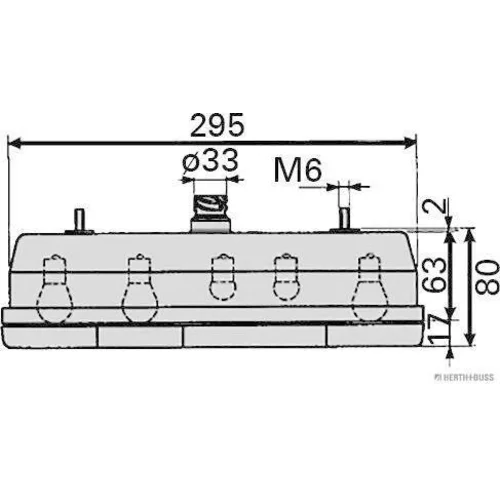 Zadné svetlo HERTH+BUSS ELPARTS 83840478 (HERTH+BUSS ELPARTS) - obr. 4