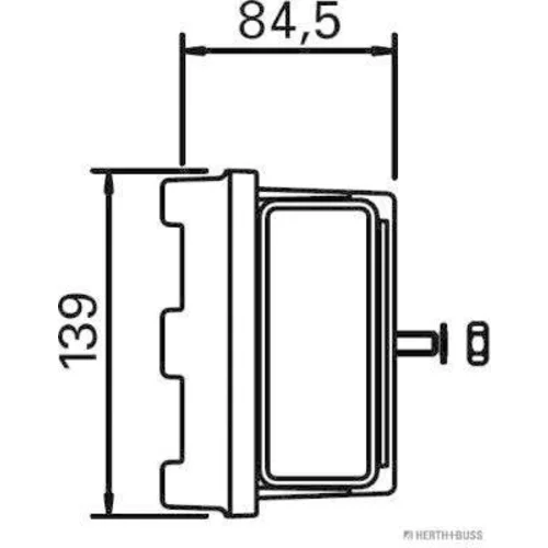 Zadné svetlo HERTH+BUSS ELPARTS 83840588 (HERTH+BUSS ELPARTS) - obr. 4