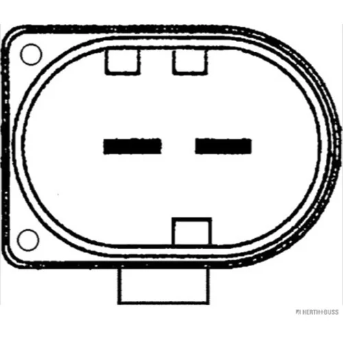 Snímač impulzov kľukového hriadeľa HERTH+BUSS ELPARTS 70610062 (HERTH+BUSS ELPARTS) - obr. 1