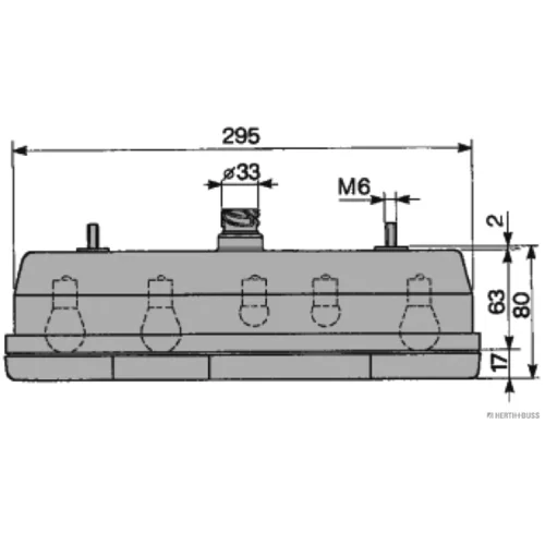 Zadné svetlo HERTH+BUSS ELPARTS 83830503 (HERTH+BUSS ELPARTS) - obr. 4