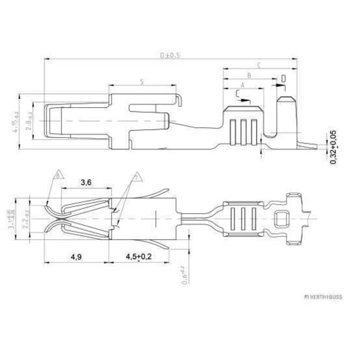 Lem spony HERTH+BUSS ELPARTS 50253316 (HERTH+BUSS ELPARTS) - obr. 1