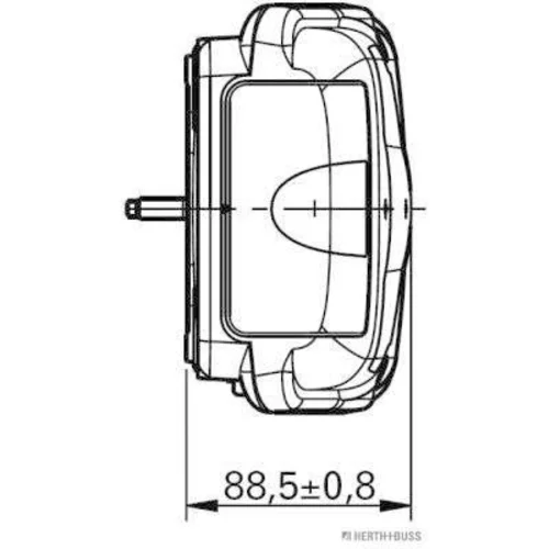 Zadné svetlo HERTH+BUSS ELPARTS 83840685 (HERTH+BUSS ELPARTS) - obr. 5