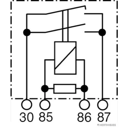 Relé pracovného prúdu HERTH+BUSS ELPARTS 75899302 (HERTH+BUSS ELPARTS) - obr. 2