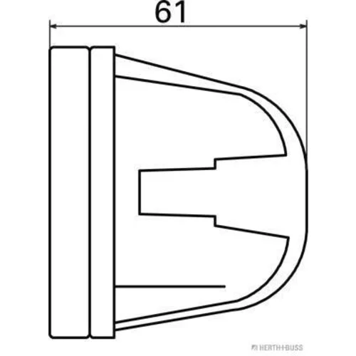 Pracovný svetlomet HERTH+BUSS ELPARTS 80690307 (HERTH+BUSS ELPARTS) - obr. 6