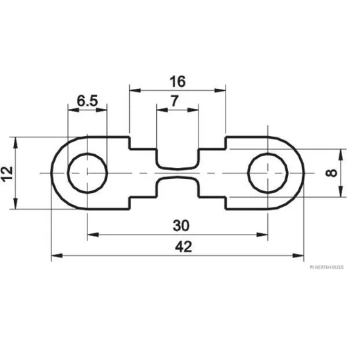Poistka HERTH+BUSS ELPARTS 50295014 (HERTH+BUSS ELPARTS) - obr. 1