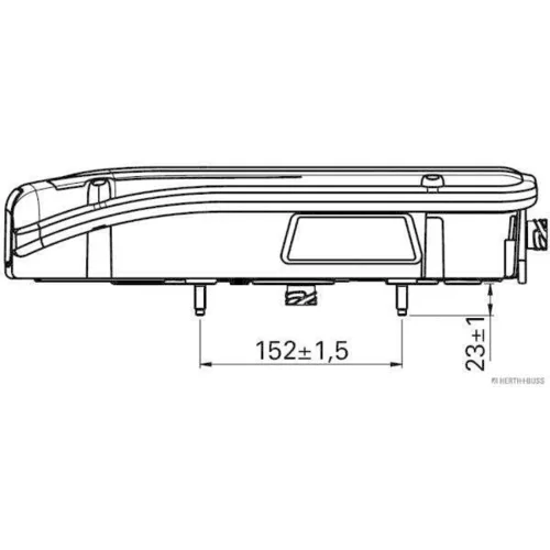 Zadné svetlo HERTH+BUSS ELPARTS 83840685 (HERTH+BUSS ELPARTS) - obr. 4