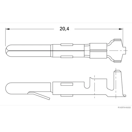 Lem spony HERTH+BUSS ELPARTS 50251833 (HERTH+BUSS ELPARTS) - obr. 1