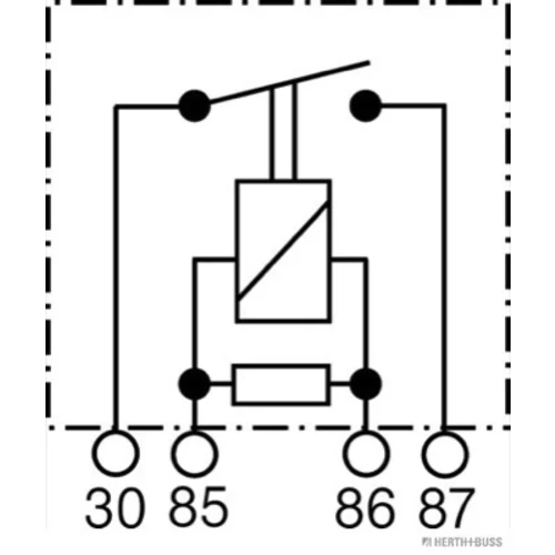 Relé pracovného prúdu HERTH+BUSS ELPARTS 75614165 (HERTH+BUSS ELPARTS) - obr. 2