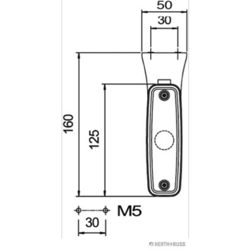 Obrysové svetlo HERTH+BUSS ELPARTS 82710292 (HERTH+BUSS ELPARTS) - obr. 3