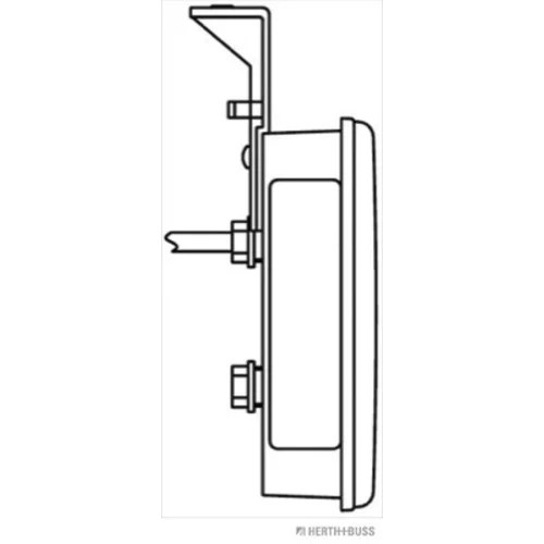 Obrysové svetlo HERTH+BUSS ELPARTS 82710292 (HERTH+BUSS ELPARTS) - obr. 4