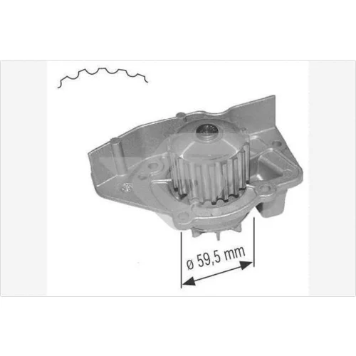 Vodné čerpadlo, chladenie motora HUTCHINSON WP0011V