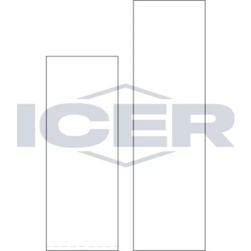 Sada brzd. oblož., Bubn. brzda ICER 21 5860 00
