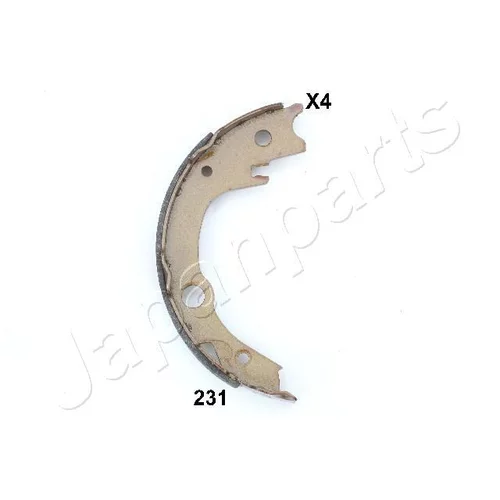 Sada brzdových čeľustí JAPANPARTS GF-231AF