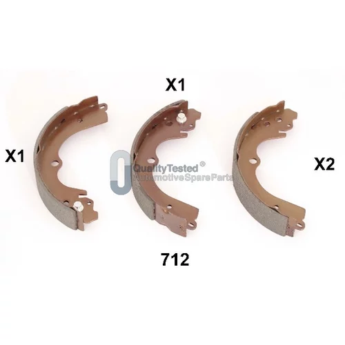Sada brzdových čeľustí JAPANPARTS GF712JM