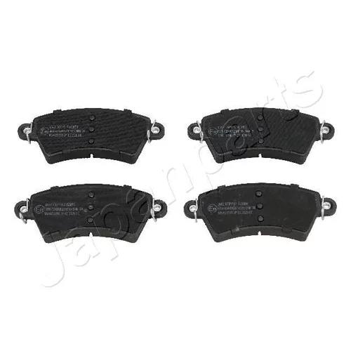 Sada brzdových platničiek kotúčovej brzdy JAPANPARTS PA-0642AF