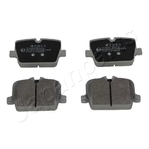 Sada brzdových platničiek kotúčovej brzdy PP-0123AF /Japanparts/