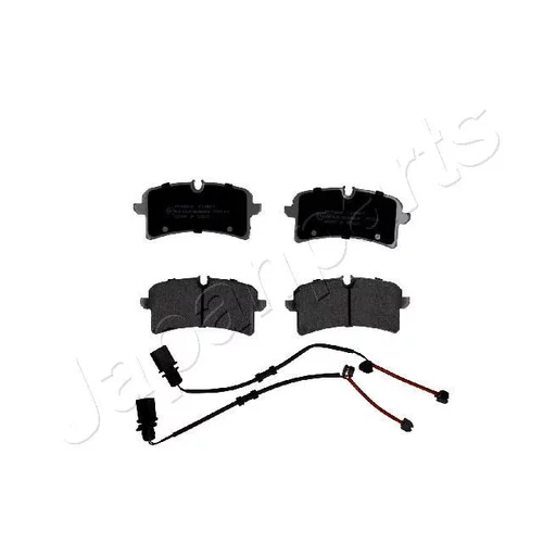 Sada brzdových platničiek kotúčovej brzdy JAPANPARTS PP-0928AF
