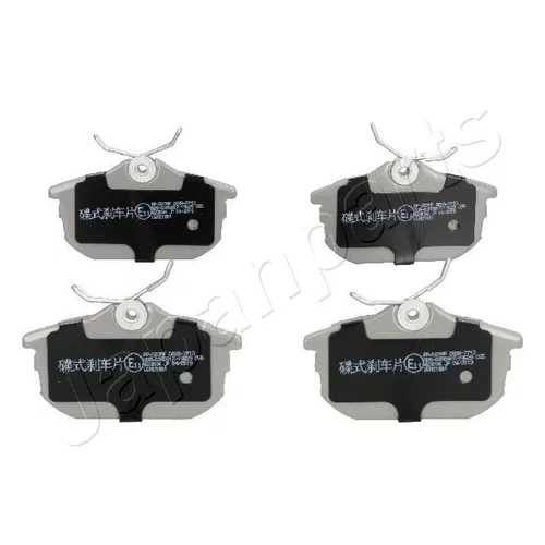 Sada brzdových platničiek kotúčovej brzdy JAPANPARTS PP-507AF