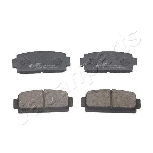 Sada brzdových platničiek kotúčovej brzdy JAPANPARTS PP-MC02