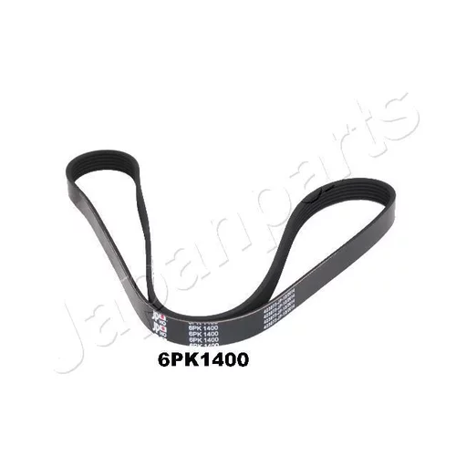 Ozubený klinový remeň JAPANPARTS DV-6PK1400