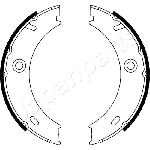Sada brzdových čeľustí JAPANPARTS GF-0503AF
