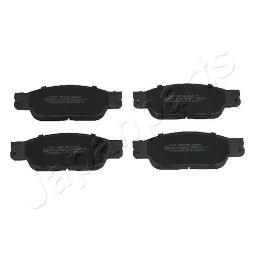Sada brzdových platničiek kotúčovej brzdy JAPANPARTS PA-0337AF