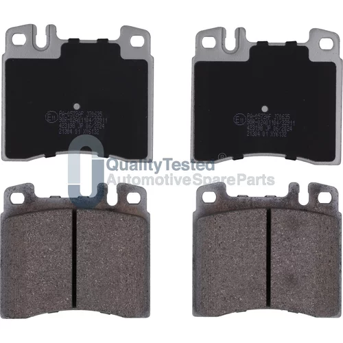 Sada brzdových platničiek kotúčovej brzdy PA0572JM /Japanparts/ - obr. 1