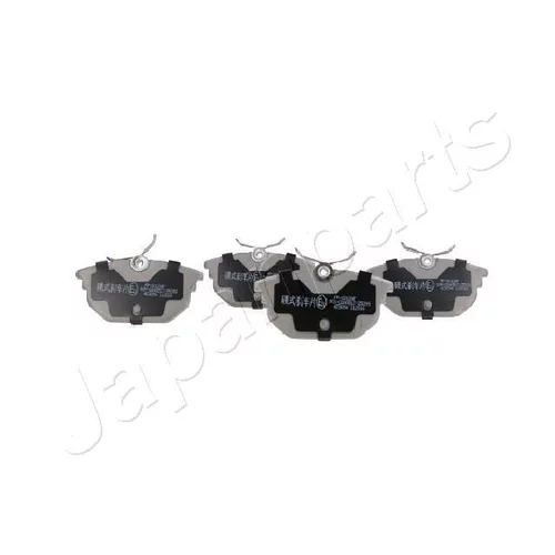 Sada brzdových platničiek kotúčovej brzdy Japanparts PP-0012AF