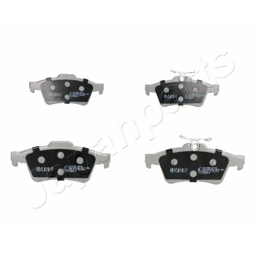 Sada brzdových platničiek kotúčovej brzdy JAPANPARTS PP-005AF