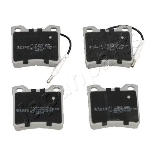 Sada brzdových platničiek kotúčovej brzdy JAPANPARTS PP-0616AF